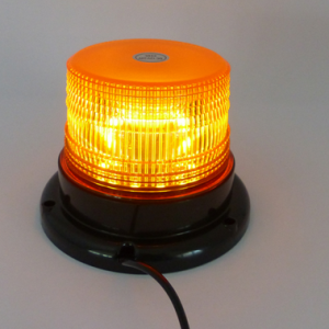 Baliza LED ámbar con imán, 12 O 24Volt, Para Vehículo. En Caja.